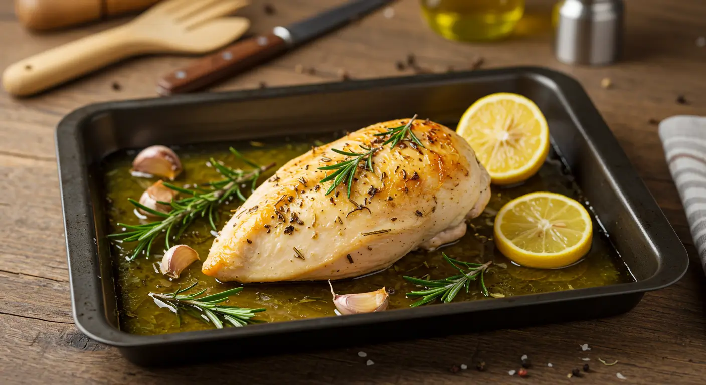 Blanc de poulet au four la cuisson parfaite facile
