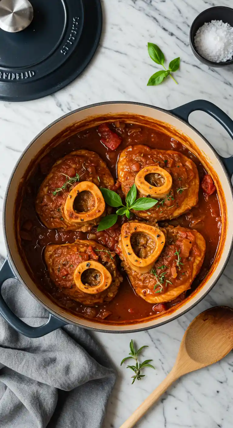 Osso Bucco de Dinde Fondant à la Gremolata