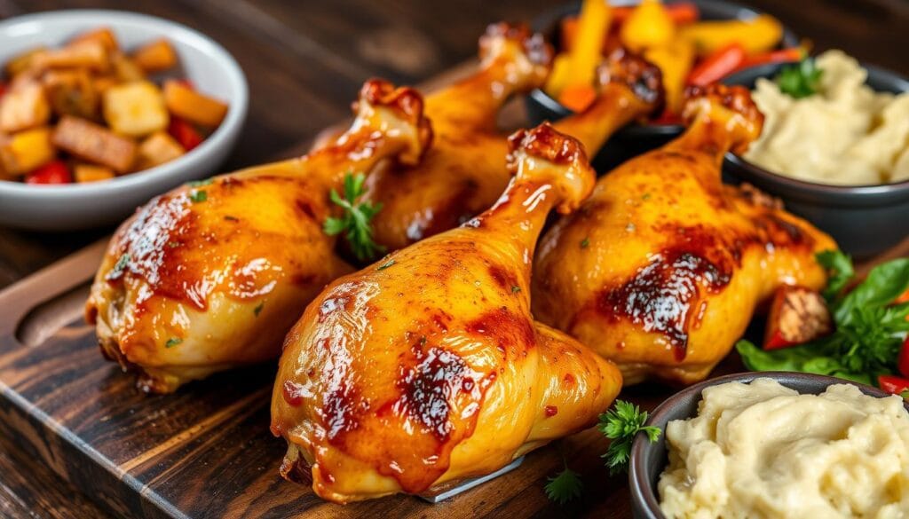 pilons de poulet au four