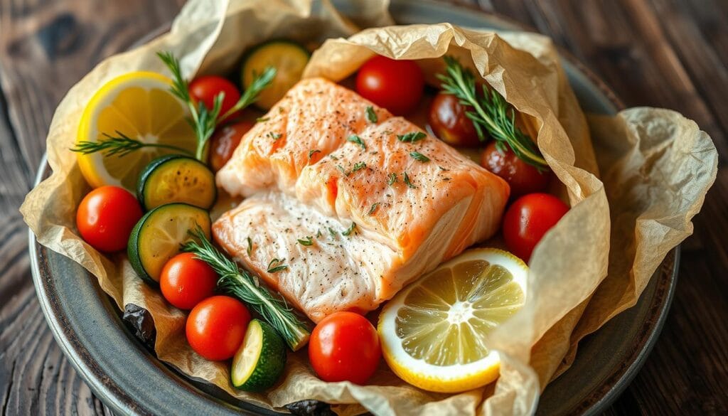 saumon en papillote saumon en papillote