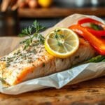 saumon en papillote