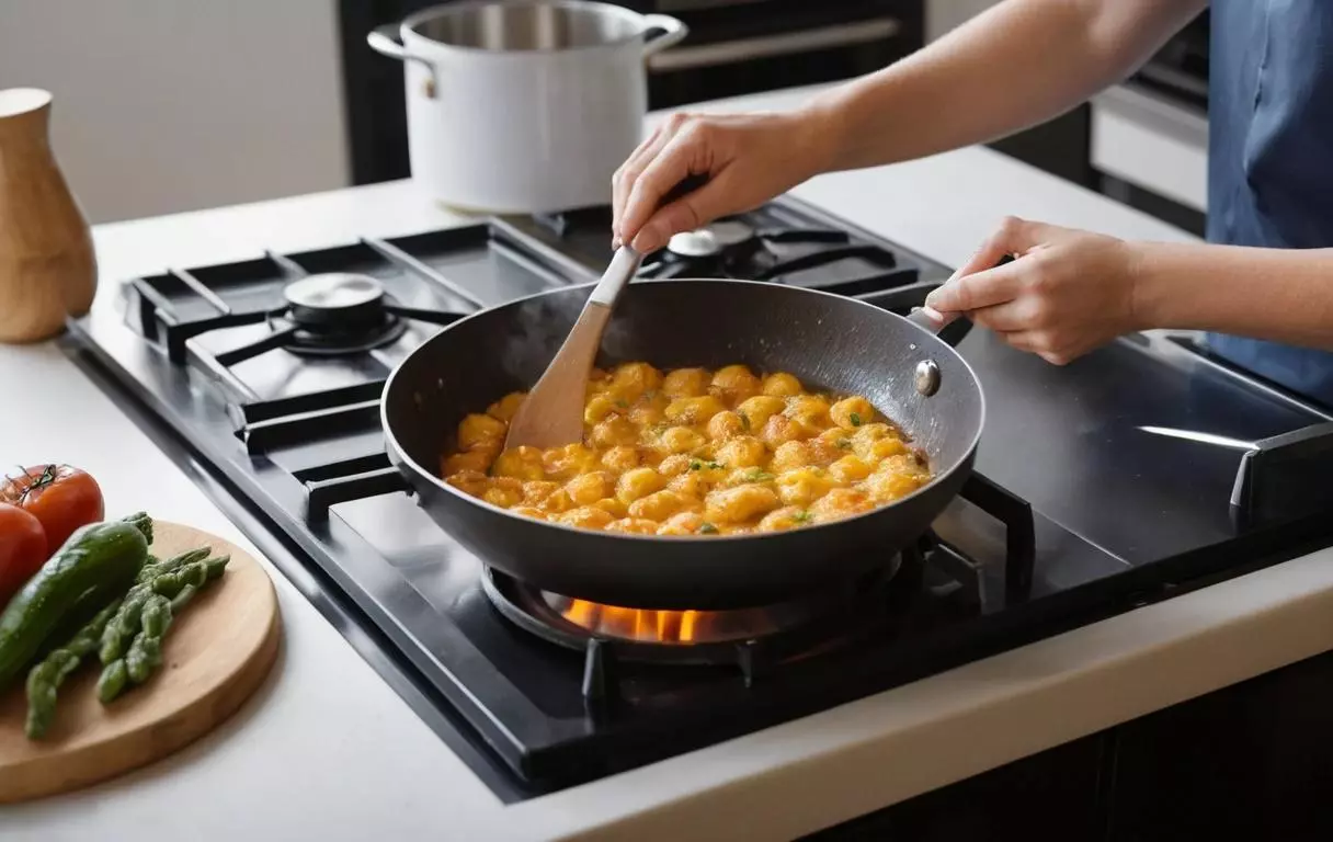 Cuisson lente dans une mijoteuse à 90°C-100°C, avec des morceaux de viande tendres et juteux.