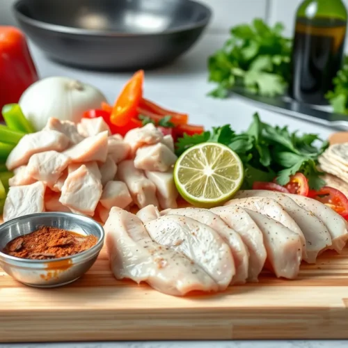 Les Ingrédients Clés pour des Fajitas Maison Inoubliables