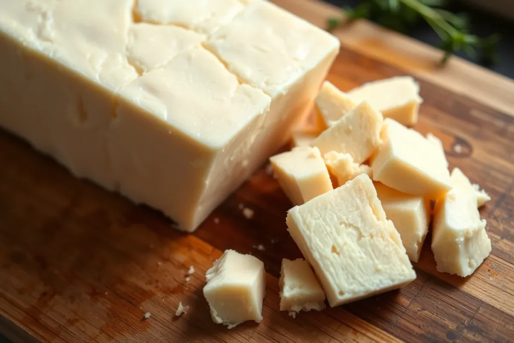Graisse de boeuf solide à température ambiante