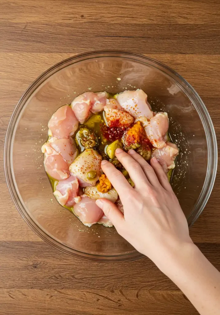 marinade maison pour recette poulet halal facile