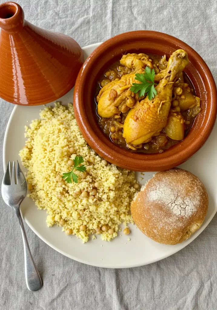 accompagnements pour tajine poulet citron confit
