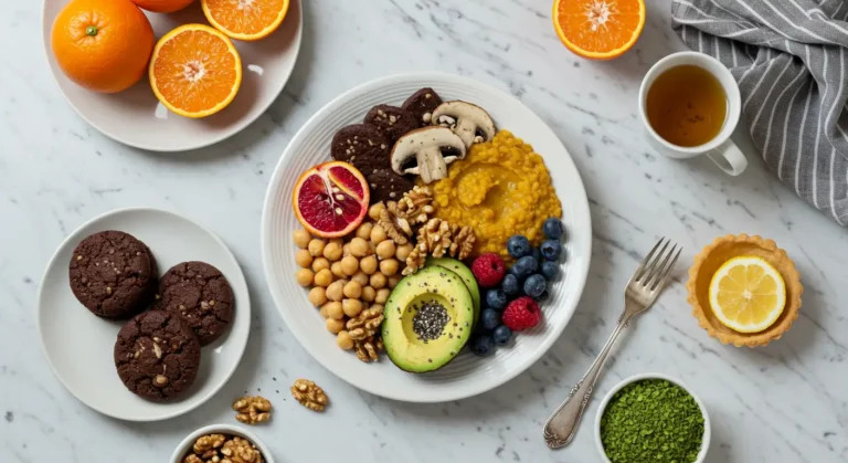 Super-aliments d’automne – agrumes, chocolat noir, lentilles, noix, champignons et baies pour booster le moral