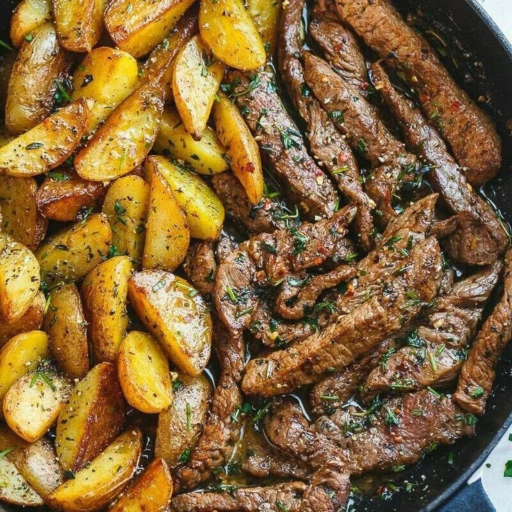 Recettes de dîner saines à la poêle par Dina Lina