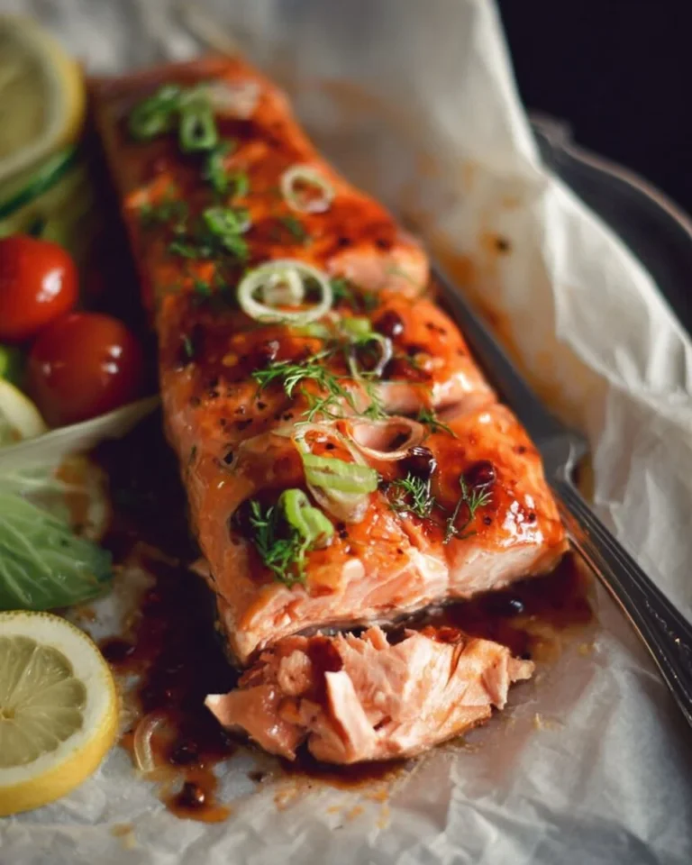 Recette de saumon express délicieux prête à être servie