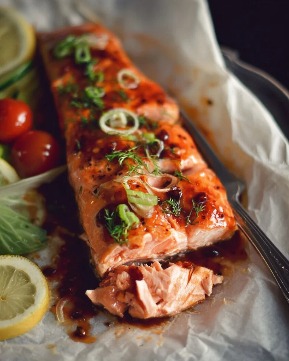 Recette de saumon express délicieux prête à être servie