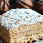 Succès Praliné: un dessert élégant au praliné et chocolat, irrésistible en goût.