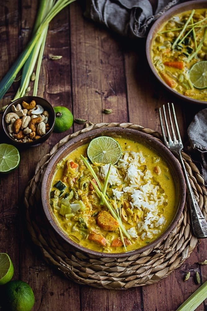Curry Végétarien aux Légumes d'Hiver
