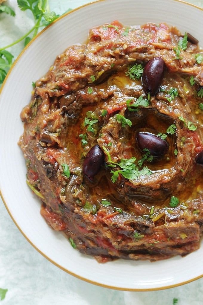 Zaalouk recette marocaine (caviar d’aubergines)