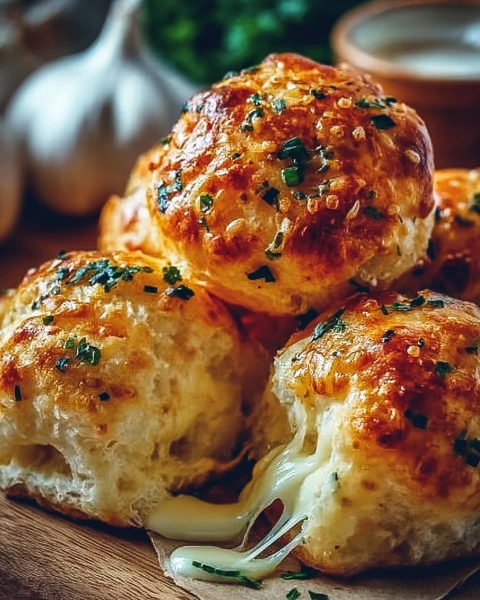 Recette de Bombes au Fromage, délicieuses bouchées fromagères