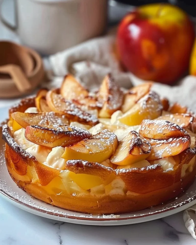 Fondant aux Pommes et Mascarpone, un dessert moelleux et savoureux