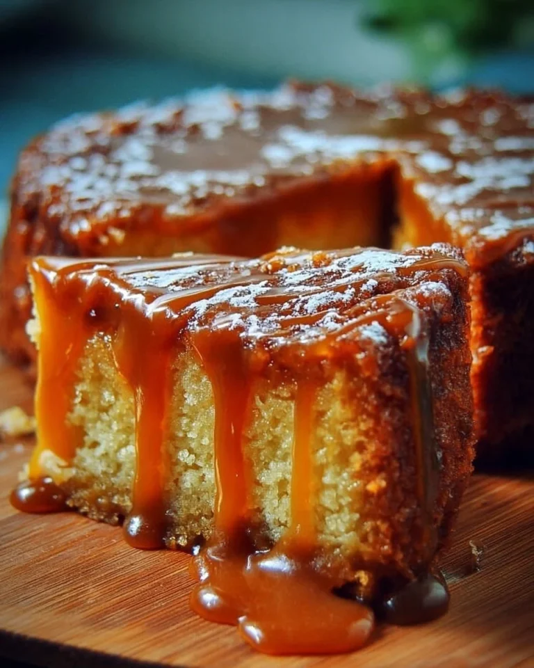 Gâteau au Caramel Beurre Salé, un dessert gourmand et savoureux