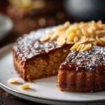 Gâteau d'Amandes de Belle-Maman, une douceur moelleuse et savoureuse.