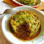 Hachis parmentier de courgettes au boeuf - un plat savoureux et réconfortant